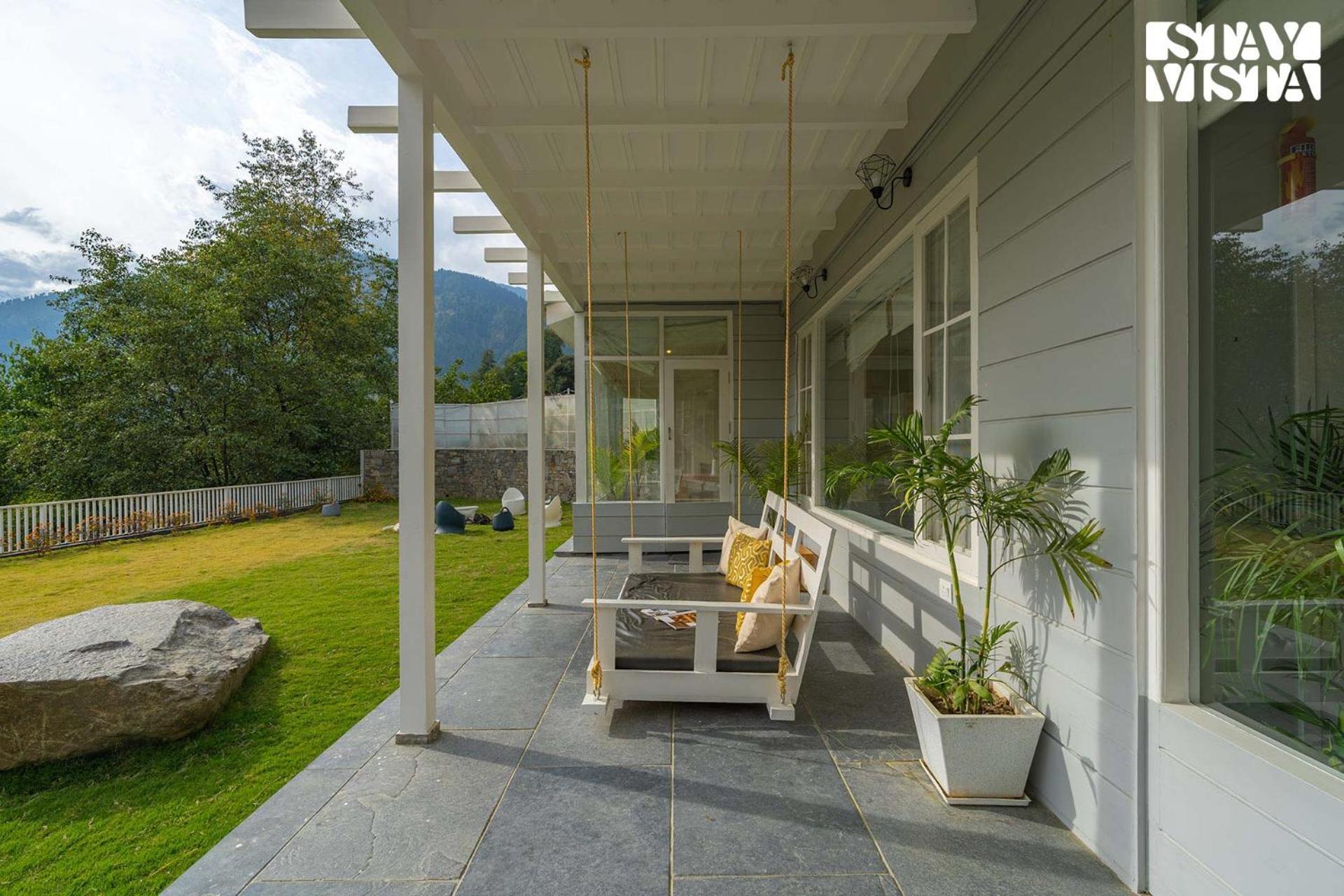 Stayvista At Riverside Symphony Manāli Exteriér fotografie