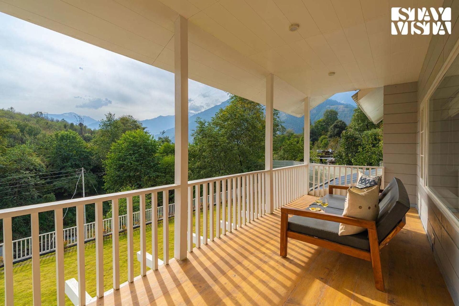 Stayvista At Riverside Symphony Manāli Exteriér fotografie