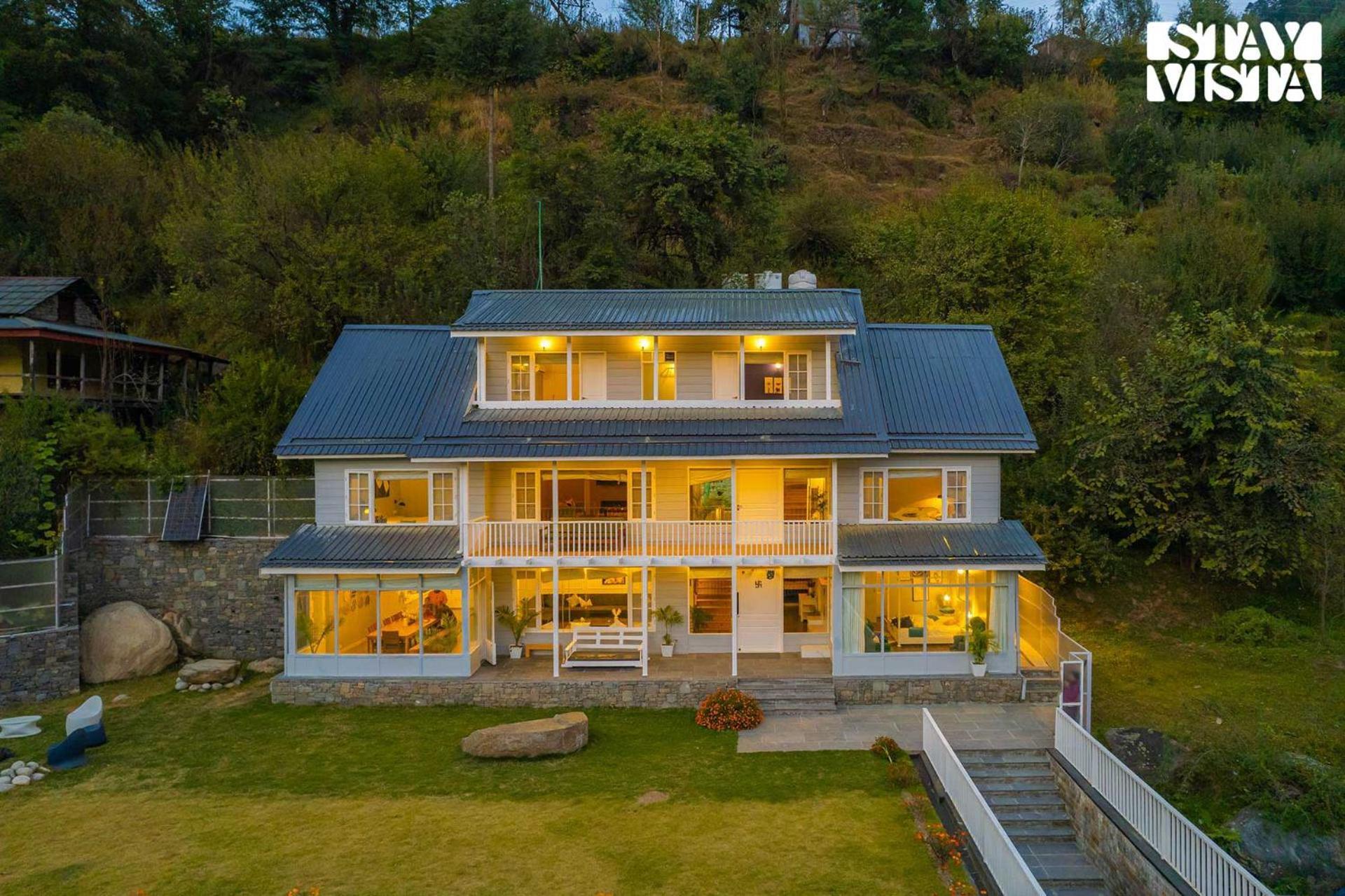 Stayvista At Riverside Symphony Manāli Exteriér fotografie