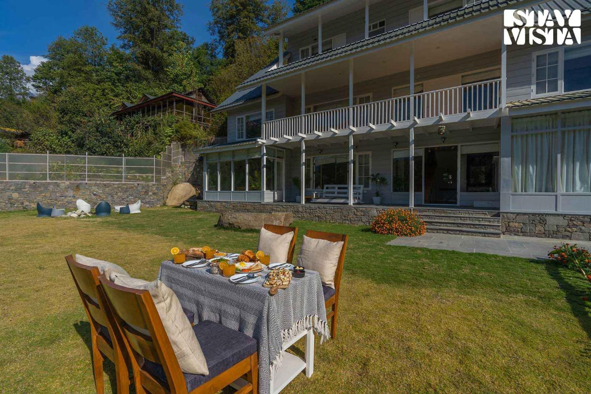 Stayvista At Riverside Symphony Manāli Exteriér fotografie